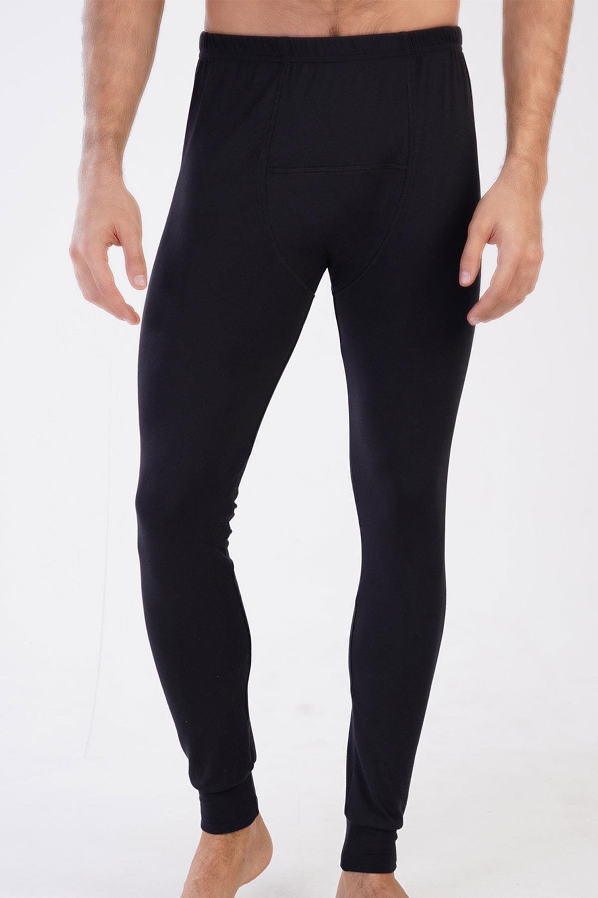 Vienetta Erkek Siyah Termal Tek Alt İçlik