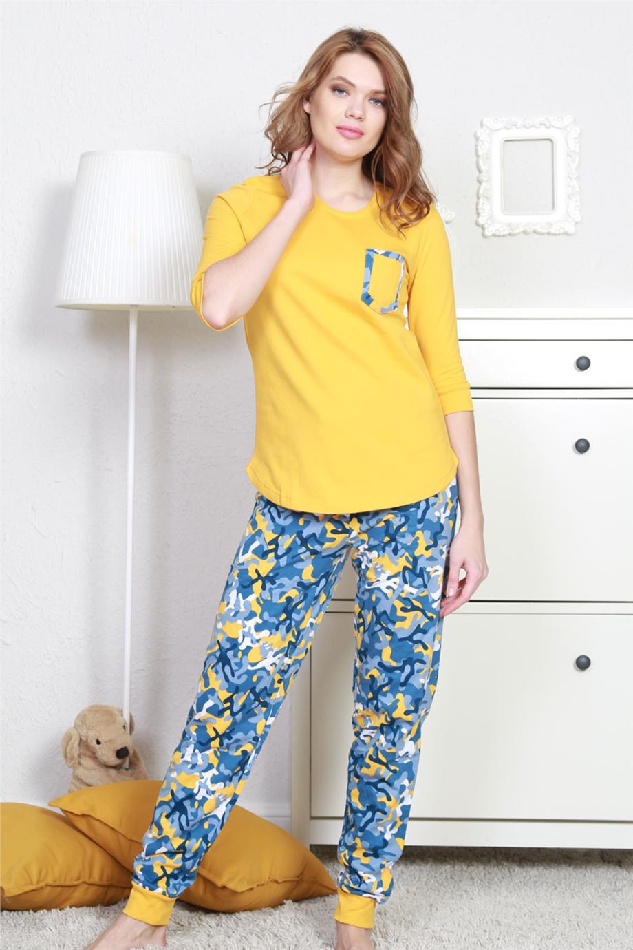Vienetta Kadın Kısa Kollu Pijama Takımı