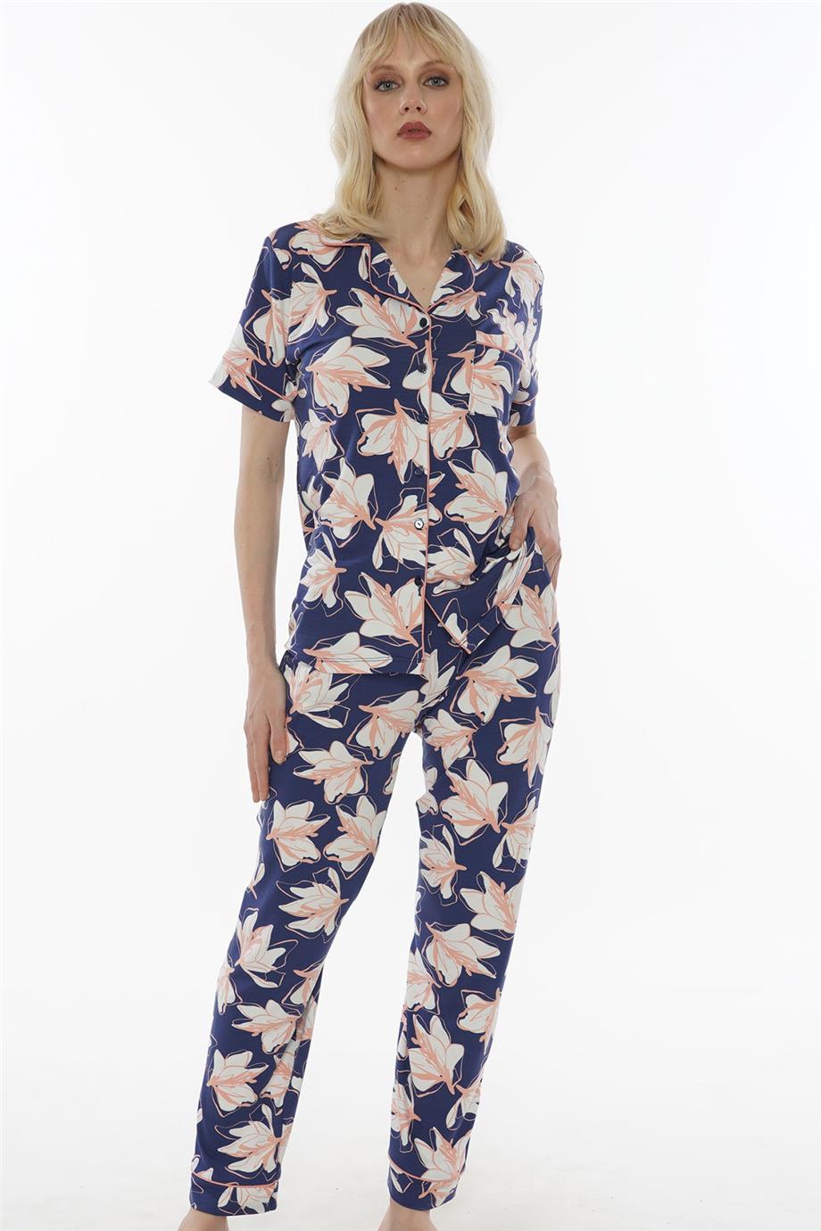 Vienetta Kadın Kısa Kollu Pijama Takımı