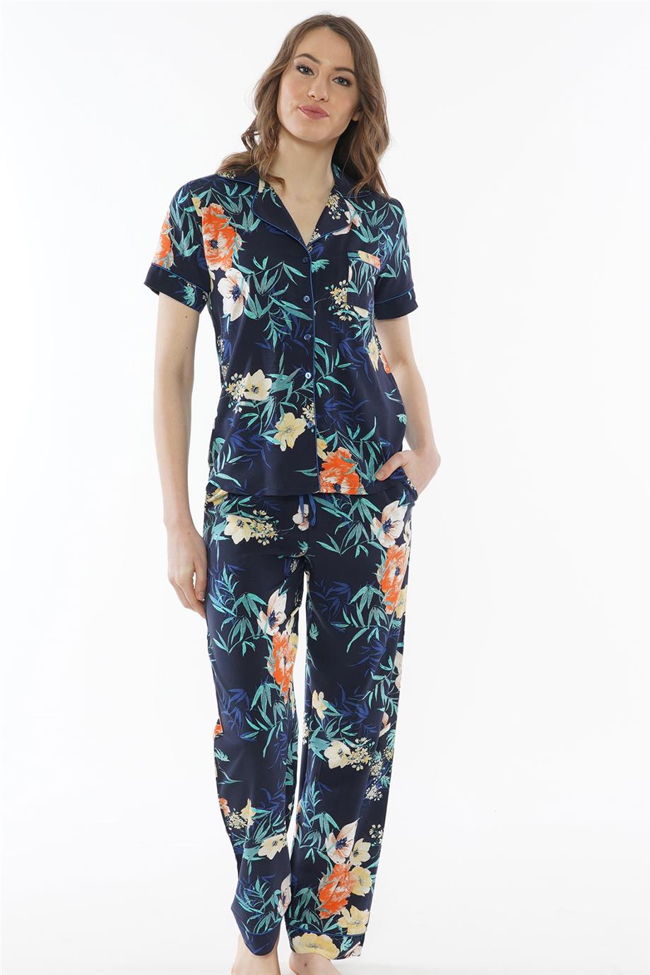 Vienetta Kadın Kısa Kollu Pijama Takımı