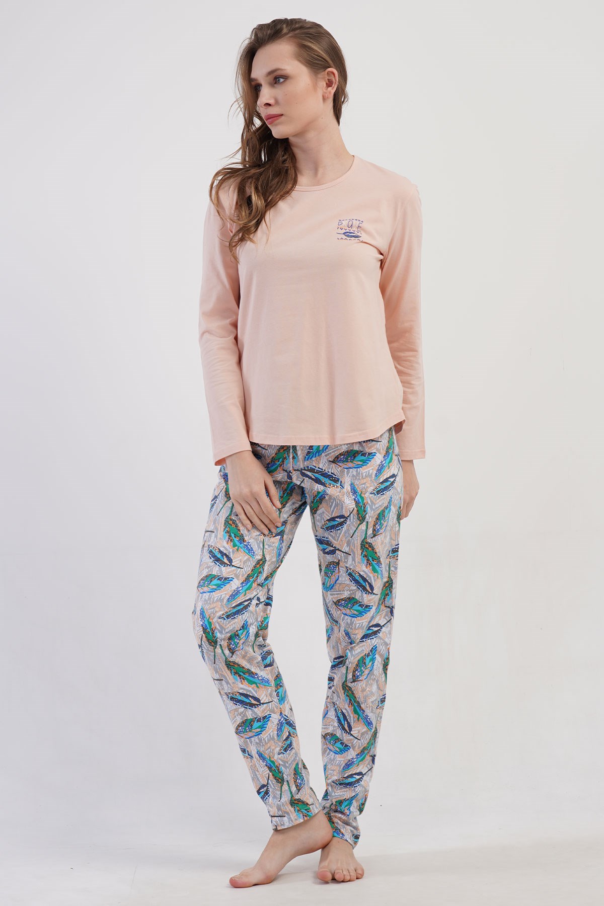 Vienetta Kadın Uzun Kollu Pijama Takımı