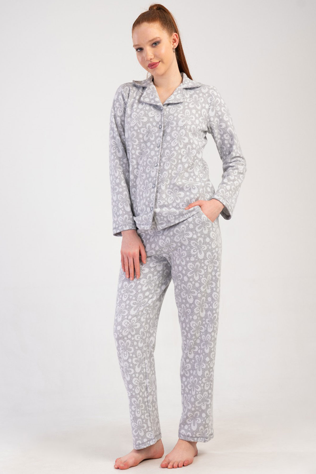 Vienetta Kadın Uzun Kollu Pijama Takımı