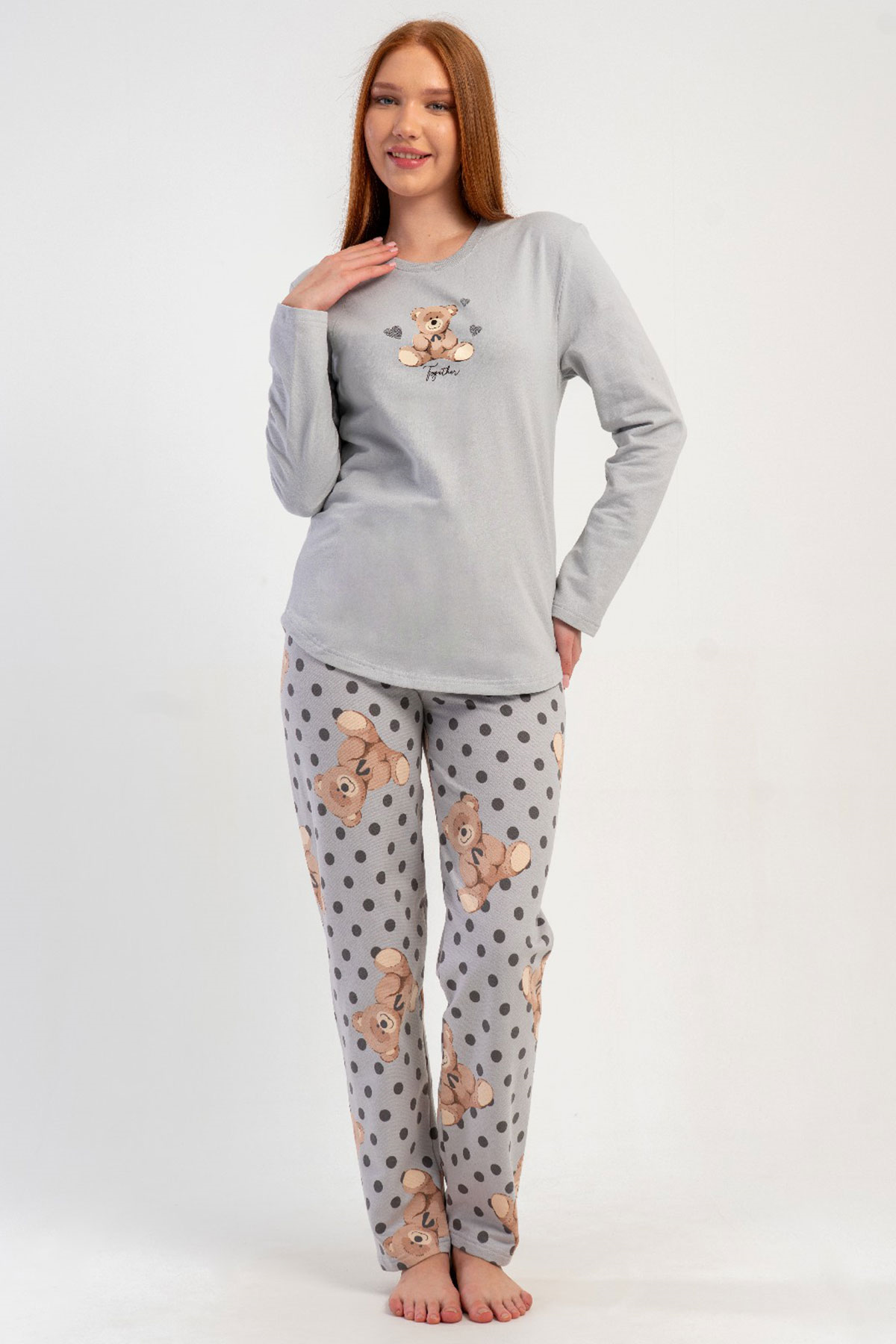 Vienetta Kadın Uzun Kollu Pijama Takımı