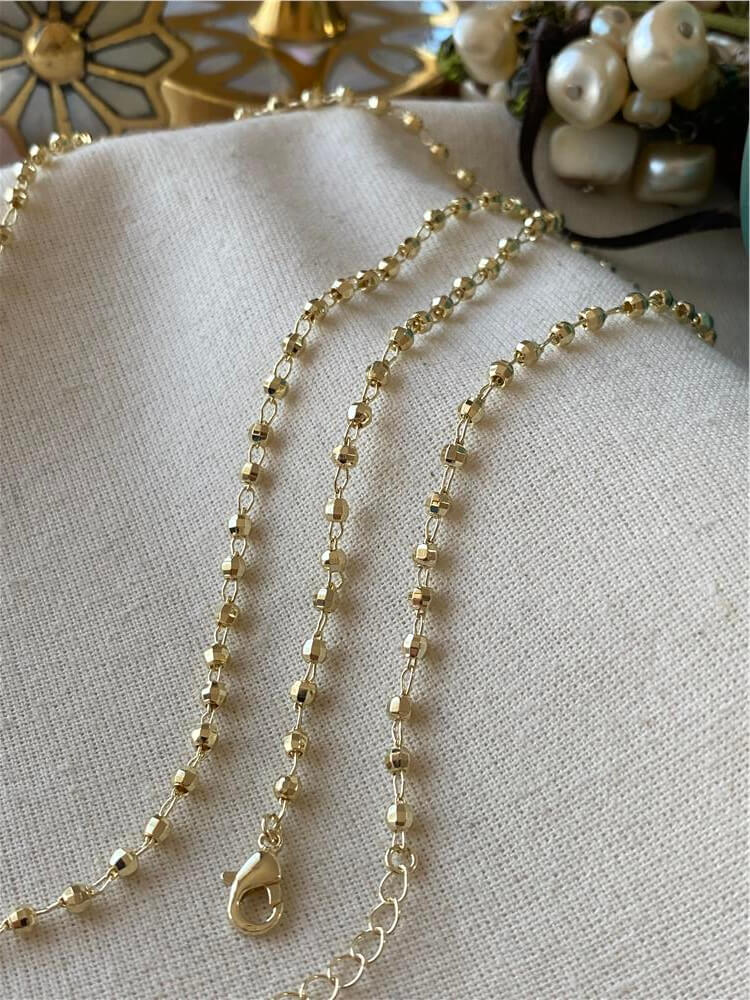 14K 60 cm Discoball Kolye
