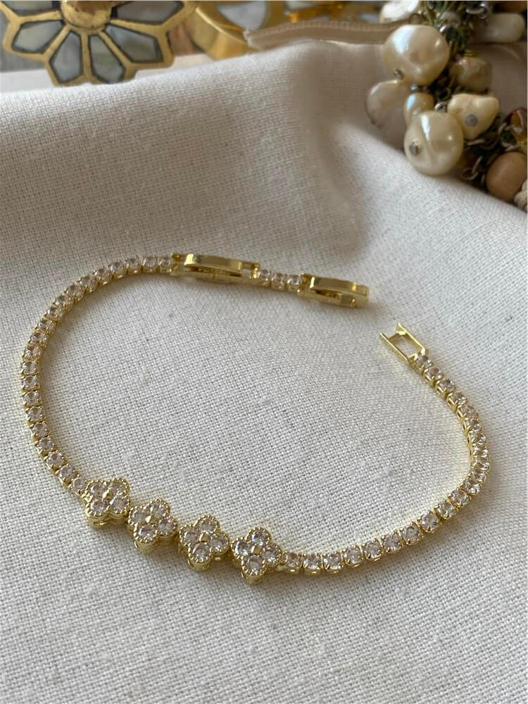 14K Cleef Model Suyolu Bileklik