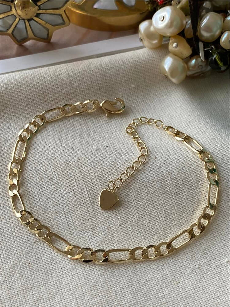 14K Figaro Bileklik