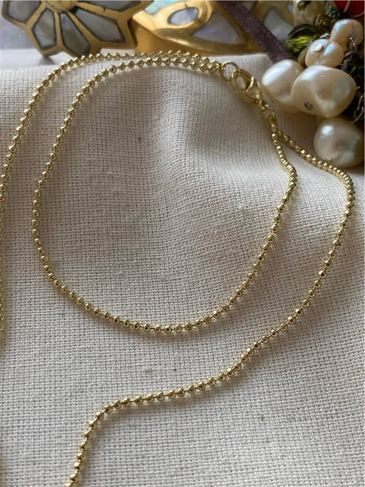 14K Mini Dorika Zincirli Şahmeran