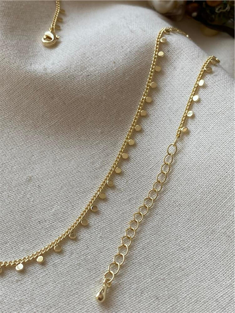 14K Pullu Kolye