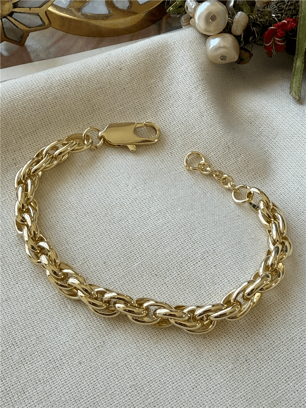 14K Sarmal Bileklik