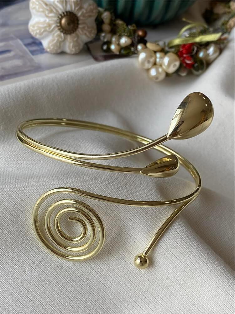 14K Sarmal Model Pazu Bilekliği