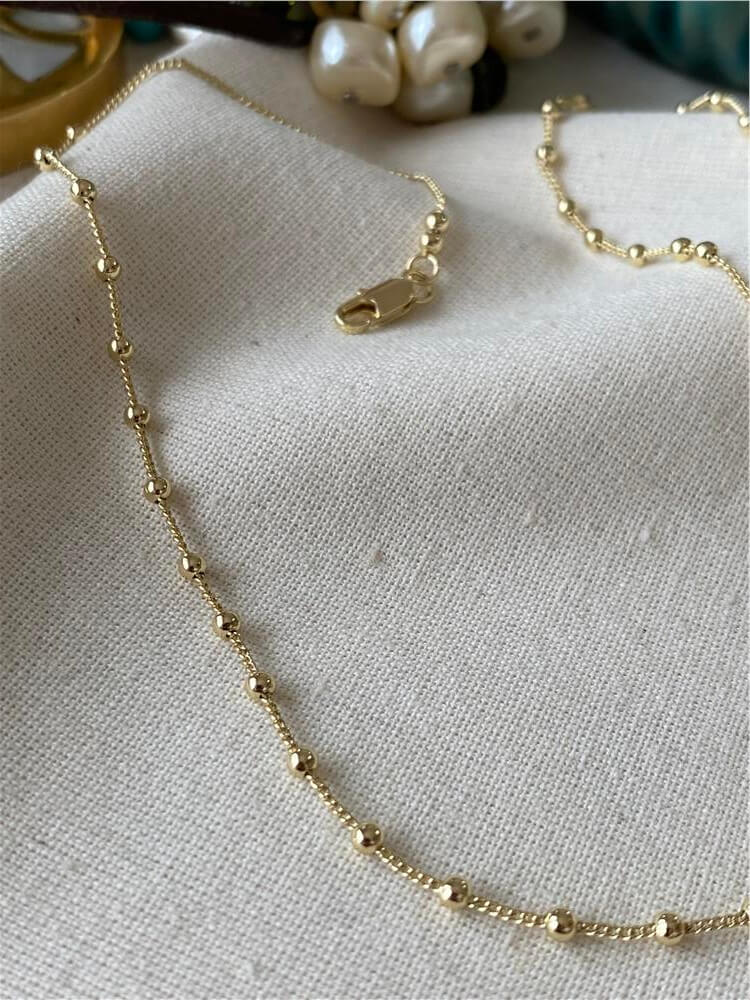 14K Sık Dorikalı Zincir 