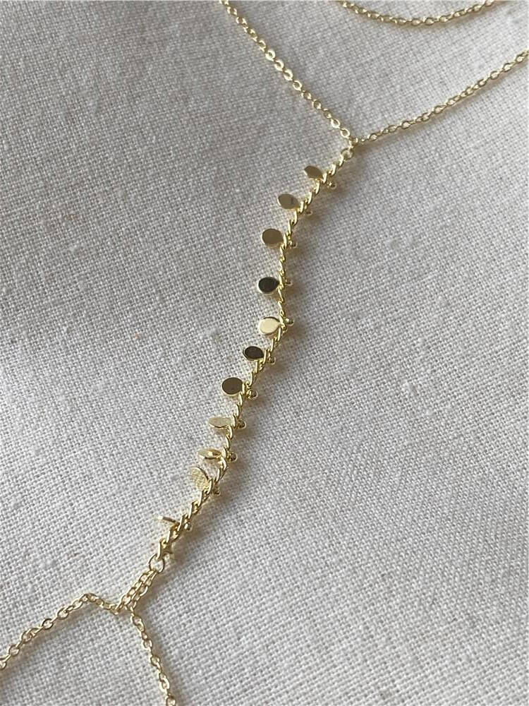 14K Sıralı Pul Sallantılı Şahmeran
