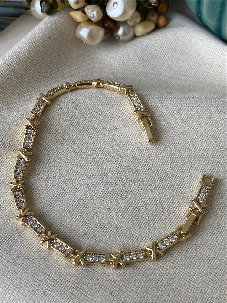 14K Xoxo Bileklik