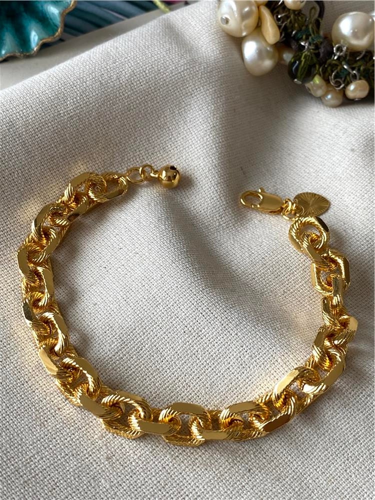 22 Ayar Geçmeli Kalın Halka Bileklik