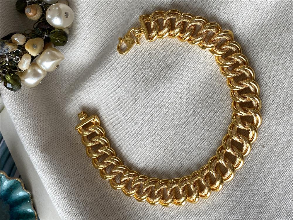 22 Ayar Sık Örme Bileklik