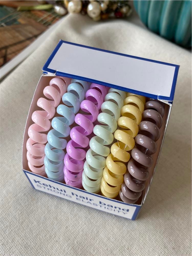 6'lı Pinky Kordon Lastik Toka Seti