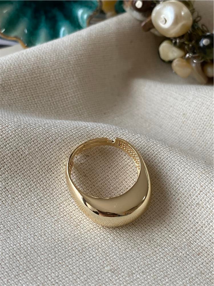 Ayarlanabilir Gold Bombe Yüzük