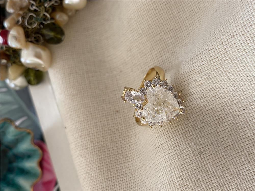 Ayarlanabilir Kalp Yüzük