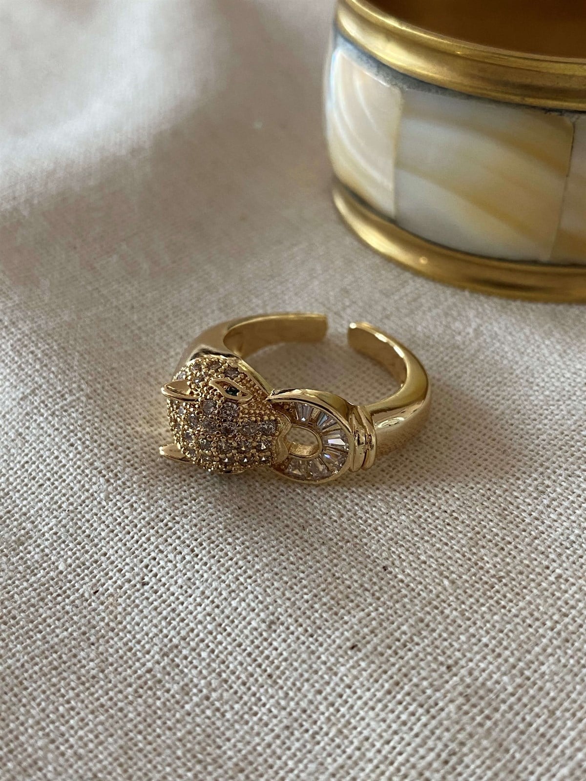Adjustable Tiger Ring