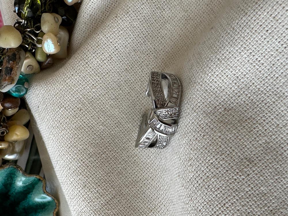Ayarlanabilir Silver Düğüm Yüzük