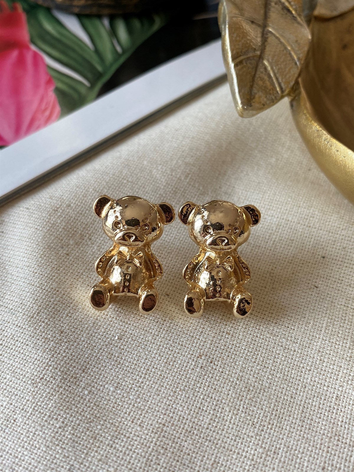 Teddy Bear Earrings