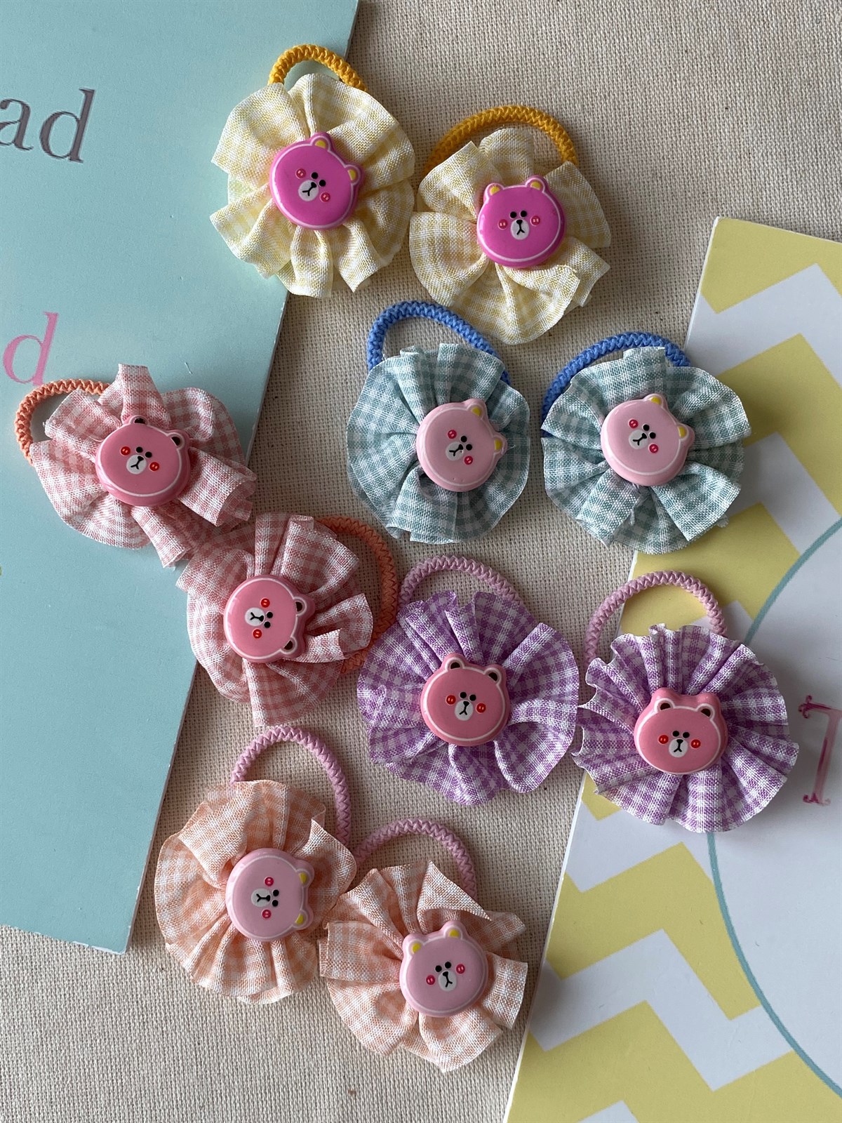 Ayıcıklı İkili Lastik Toka