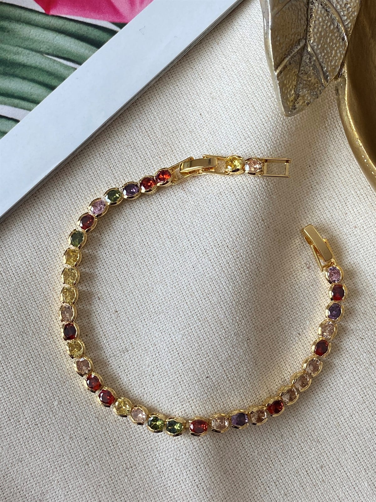 Badem Renkli Suyolu Bileklik