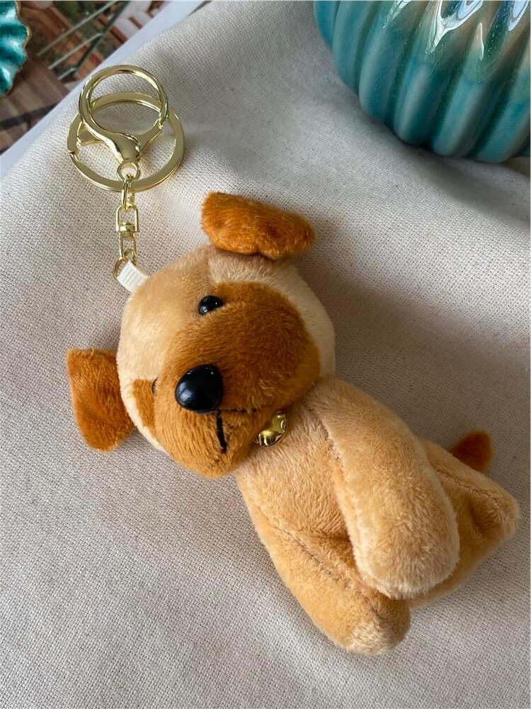 Beige Dog Anahtarlık