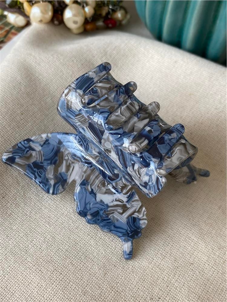 Bluish Kelebek Mandal Toka