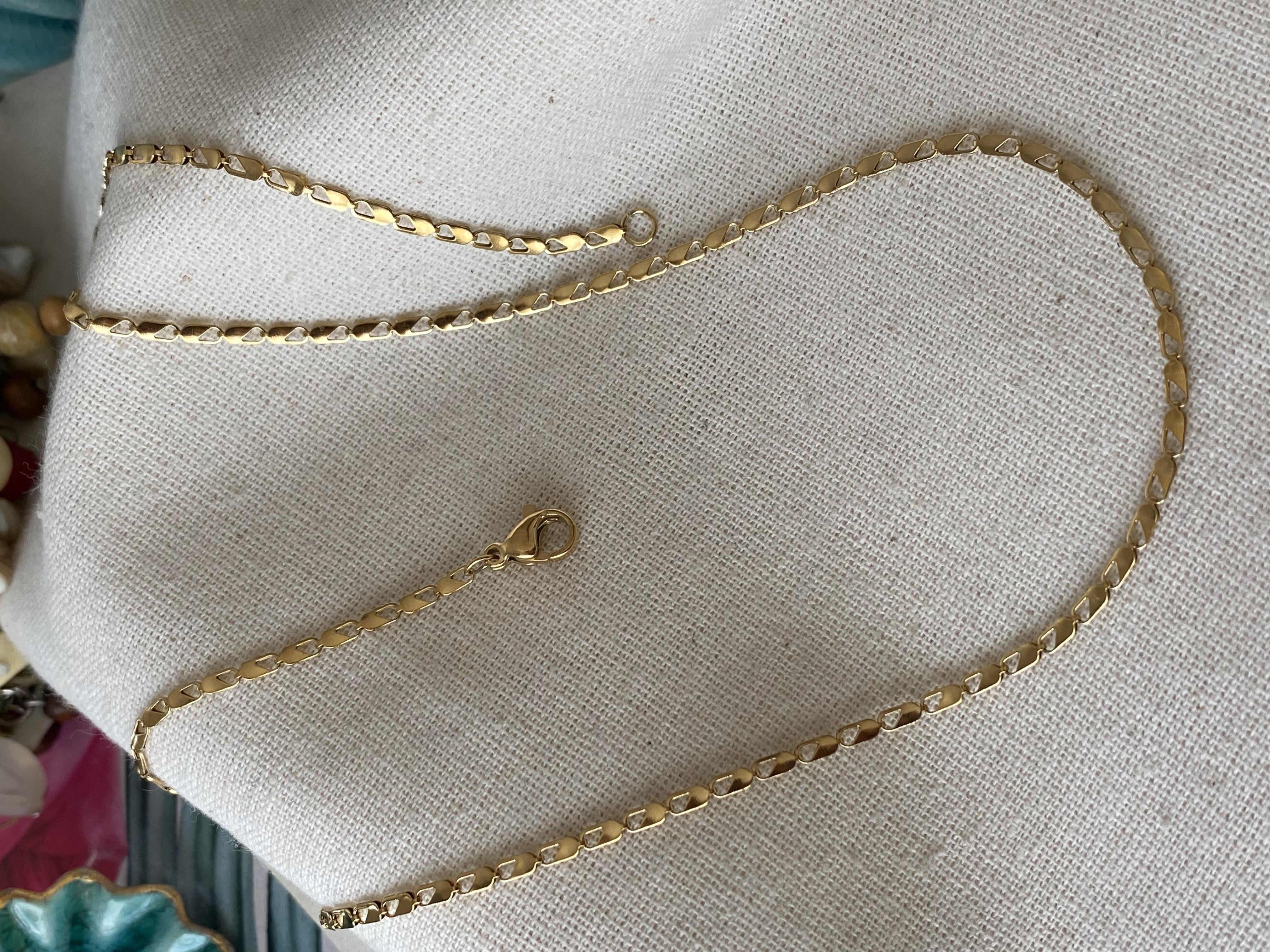 Steel 45 cm Parrot Chain