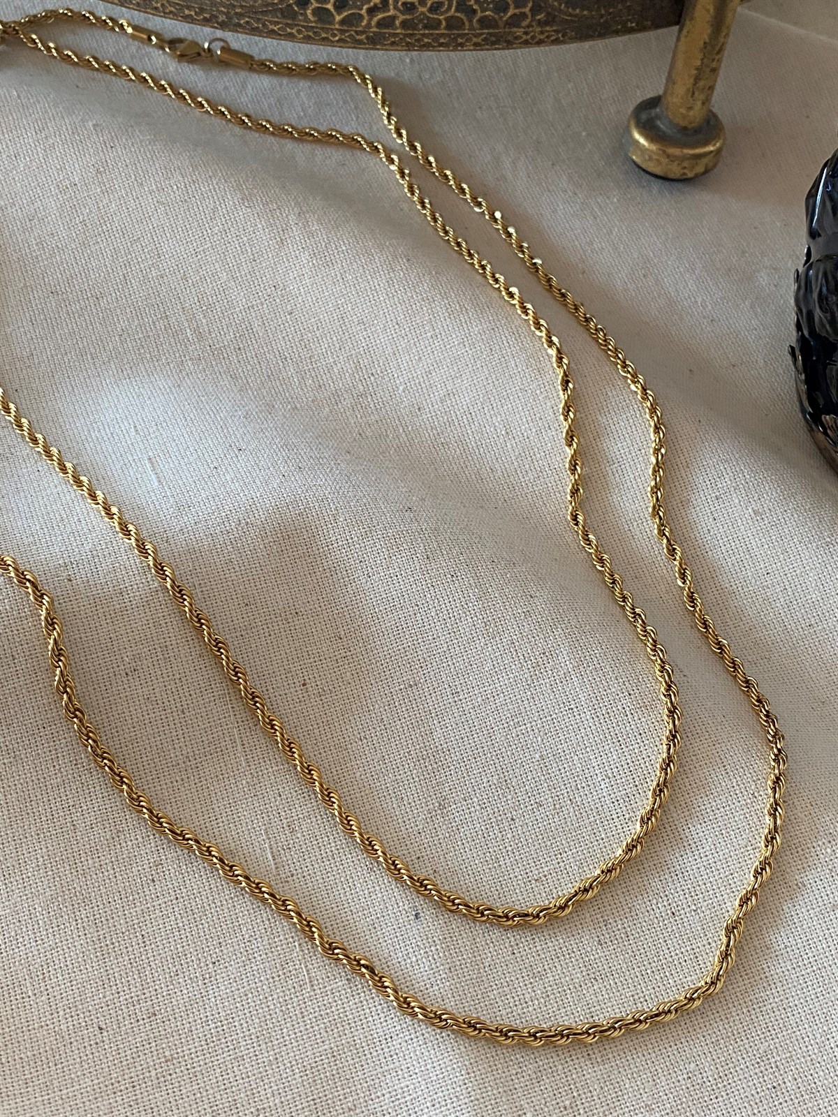 Steel 60 cm Twist Chain