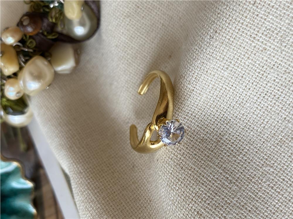 Çelik Ayarlanabilir Tektaş Yüzük