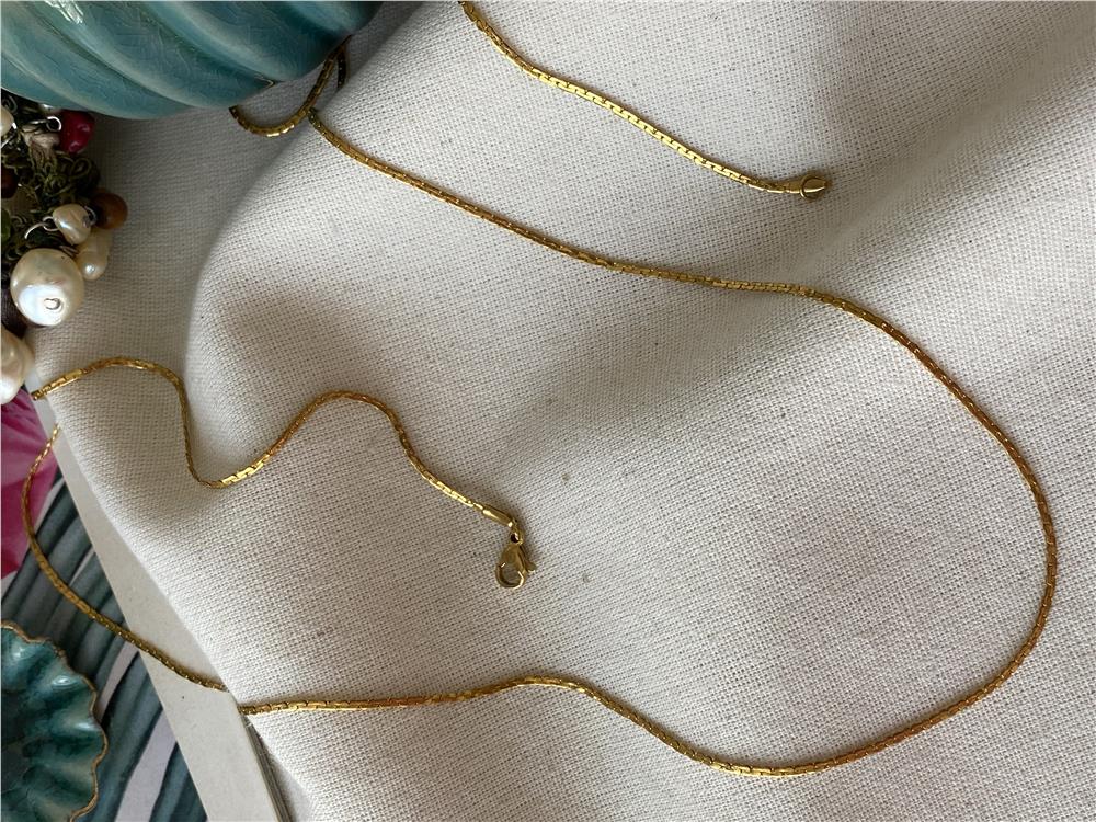 Çelik Baskılı 80 cm Zincir 