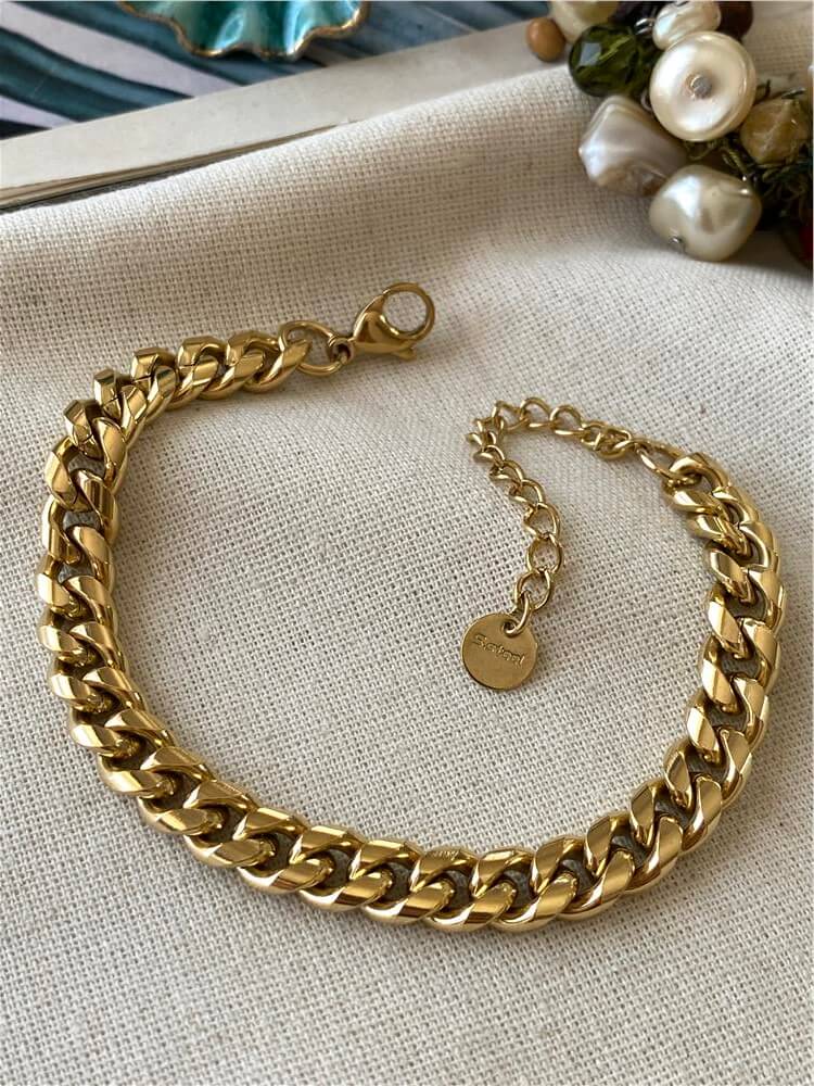 Çelik Bold Chain Bileklik