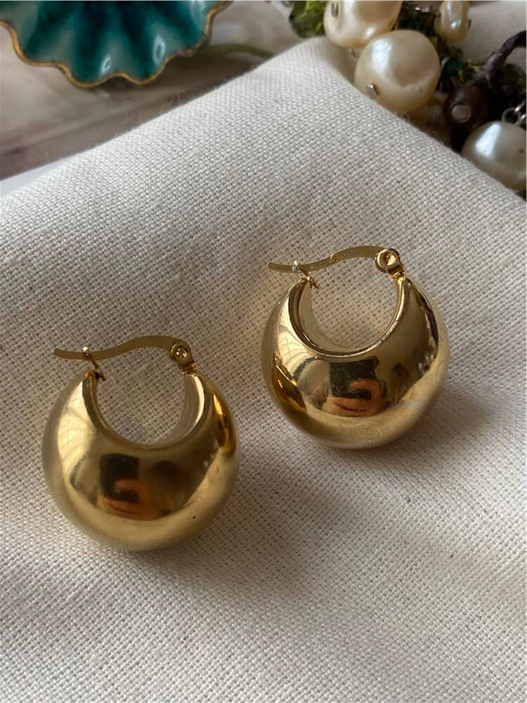 Çelik Bombe Bag Küpe