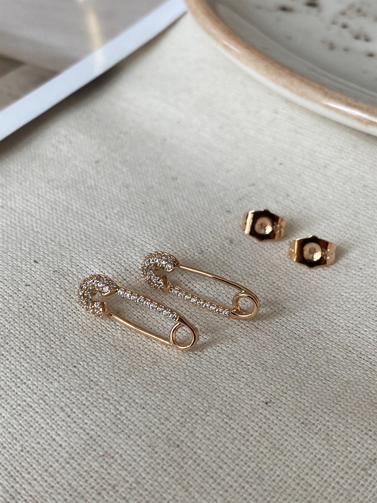 Steel Hook Earrings