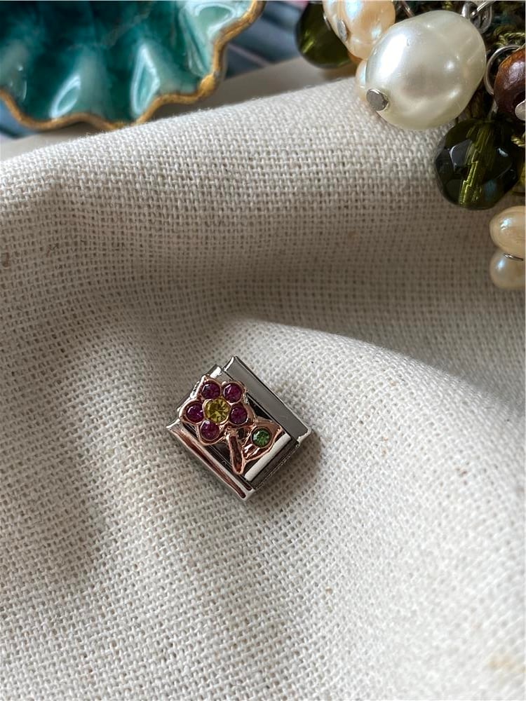 Çelik Clover İtalyan Charm 