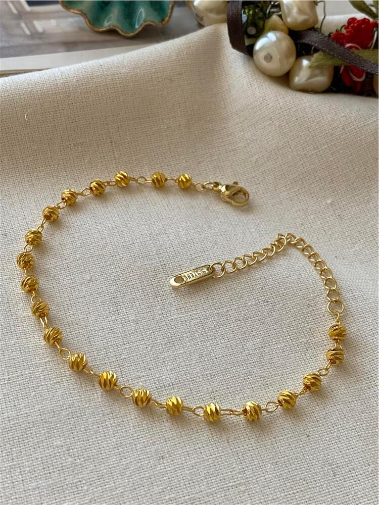 Çelik Desenli Dorikalı Bileklik