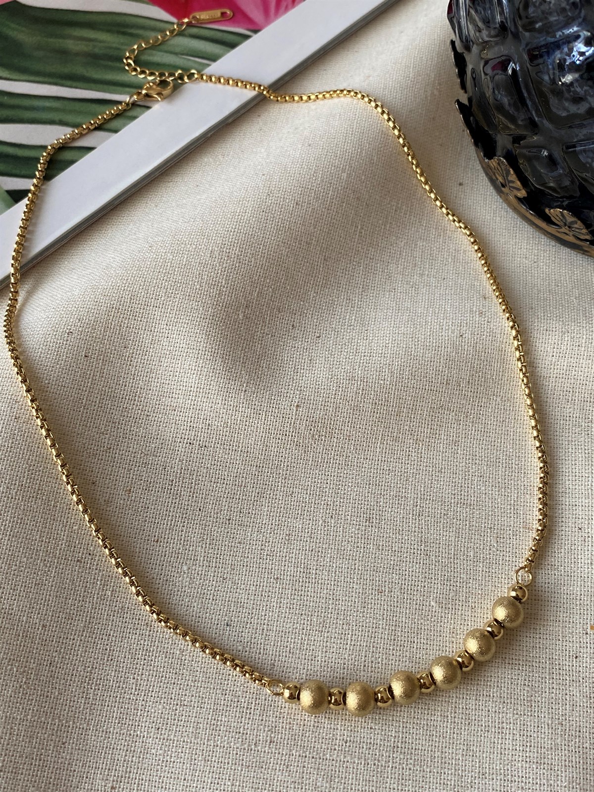 Çelik Dorika Toplu Kolye