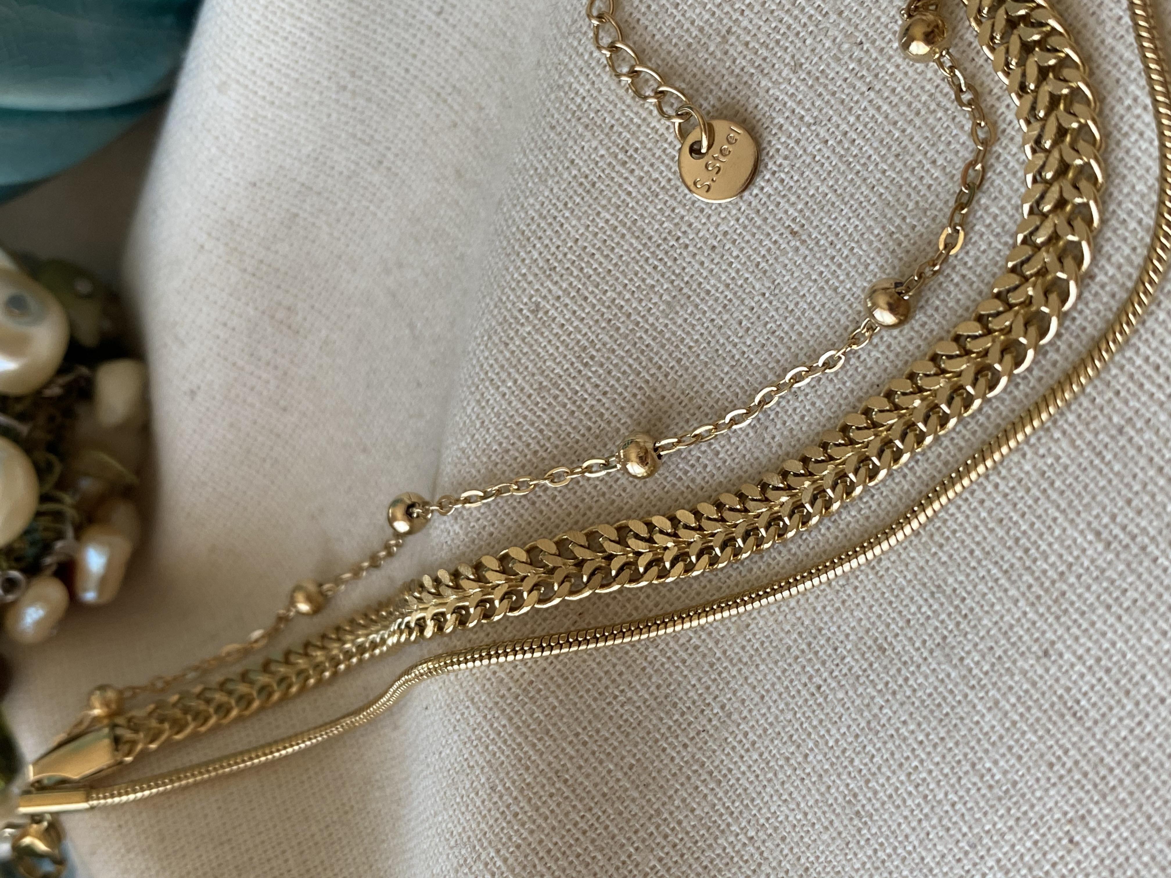 Çelik Dorikalı Çift Örme Bileklik