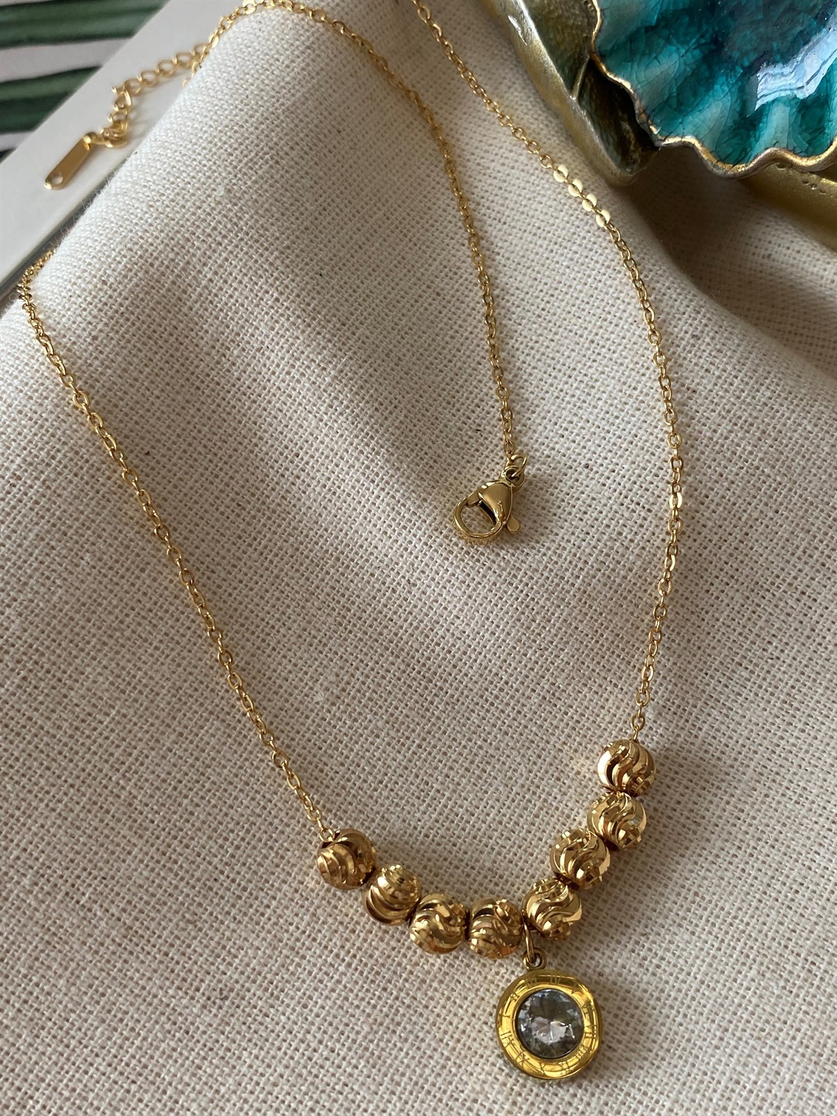 Çelik Dorikalı Roma Kolye 