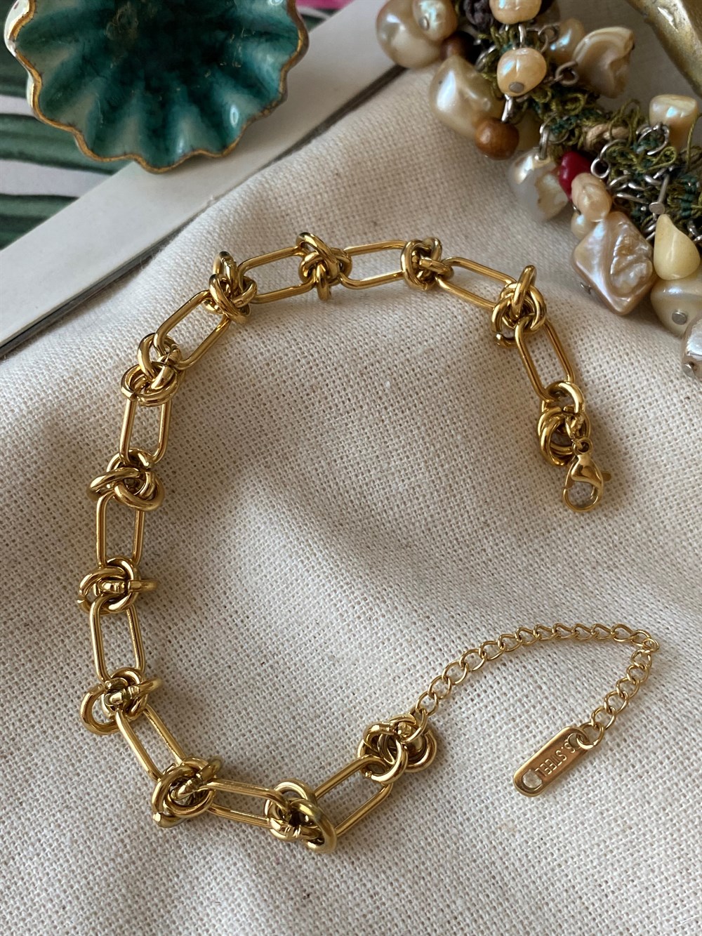 Çelik Düğüm Model Bileklik