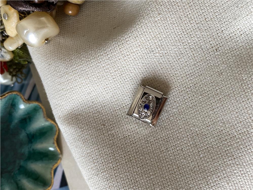 Çelik Evil Eye İtalyan Charm
