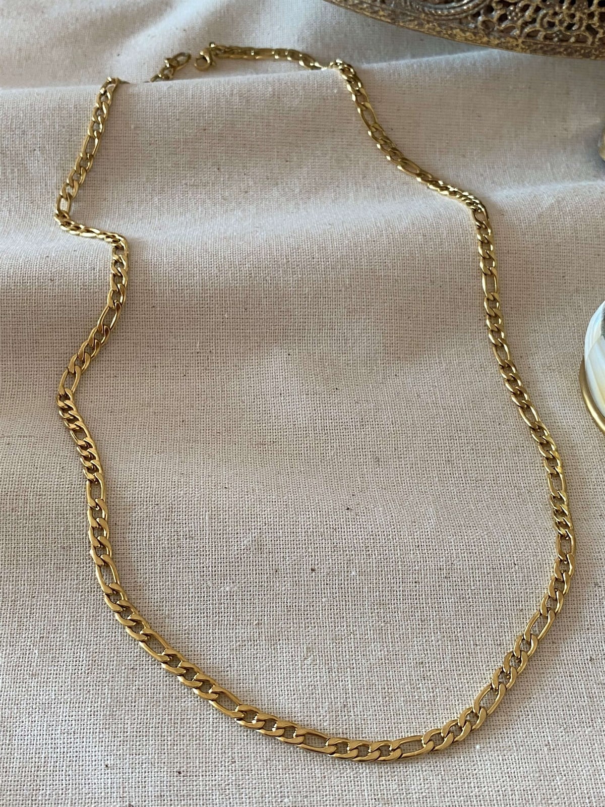 Steel Figora 60 cm Chain Necklace