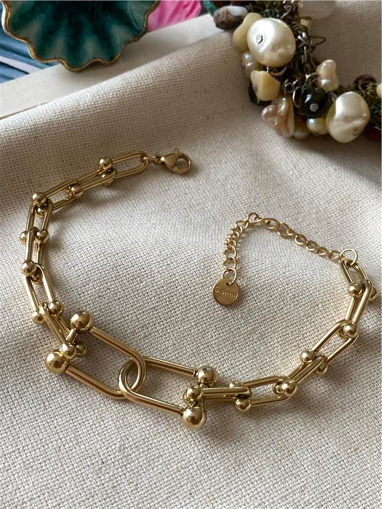 Çelik Geçmeli Model Bileklik