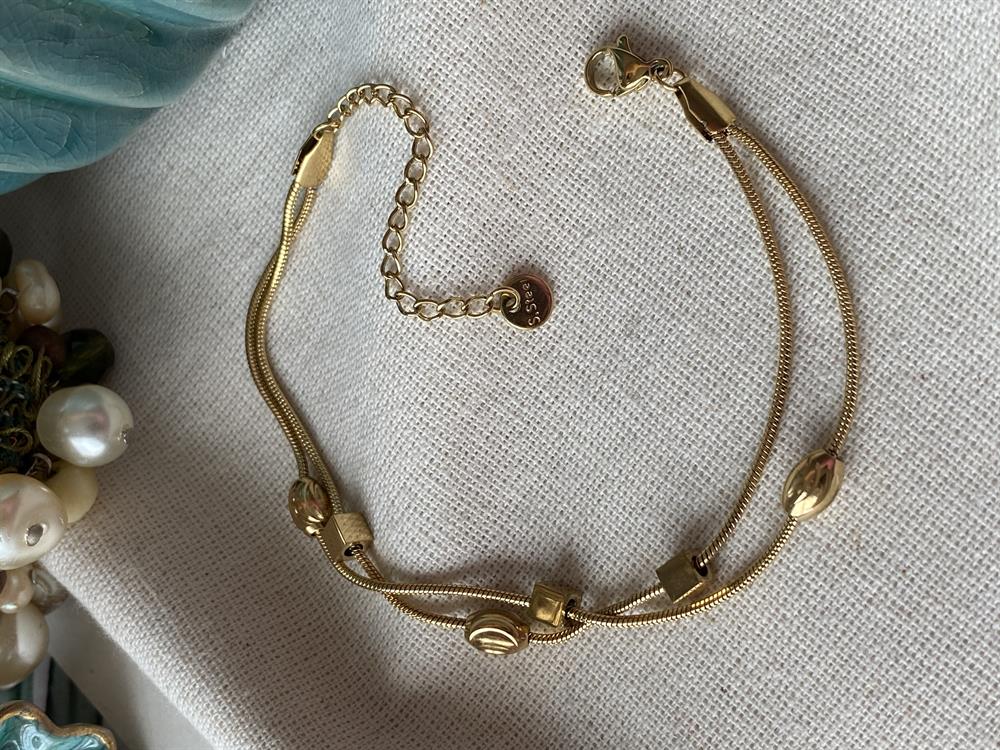 Çelik Gold Afel Bileklik