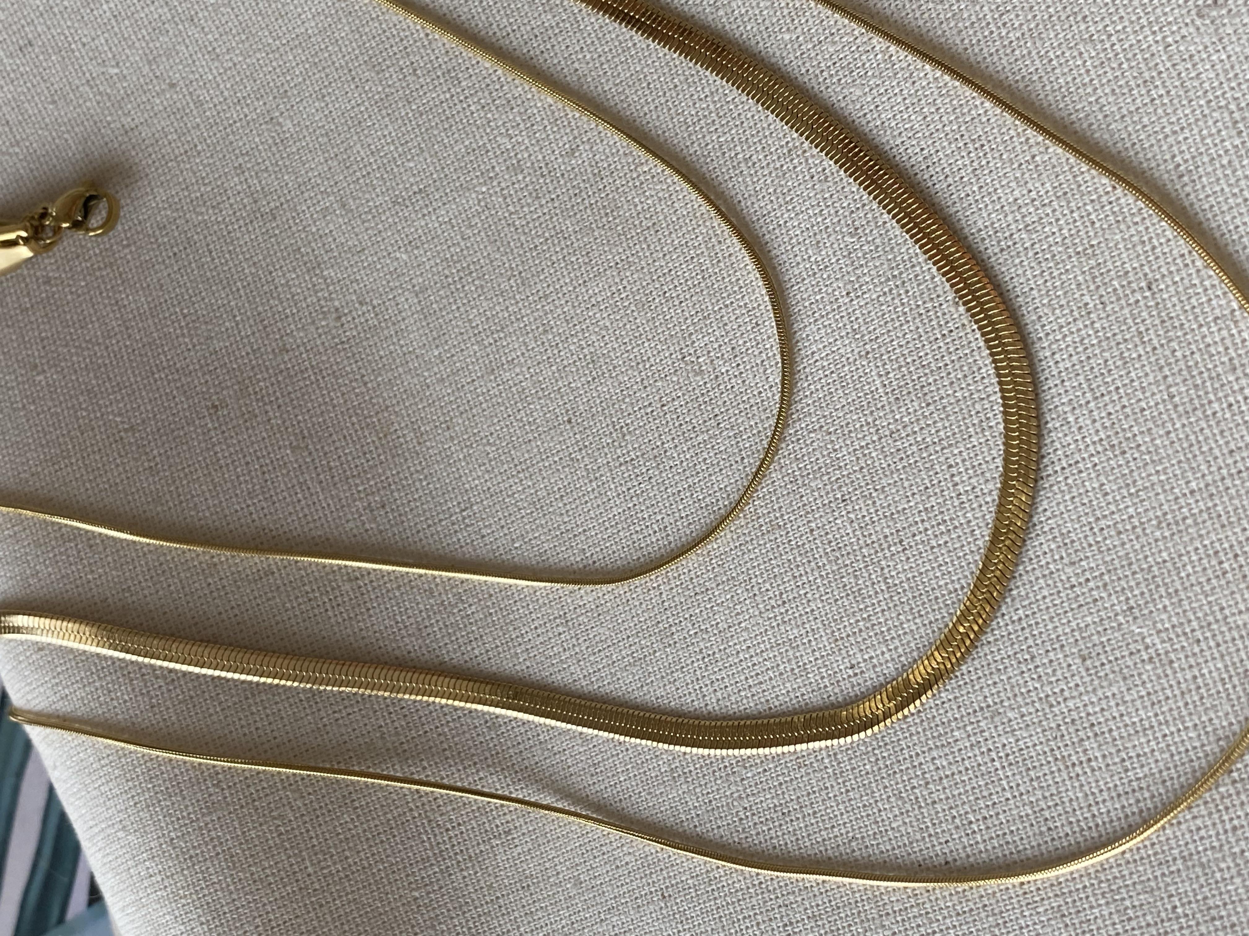 Çelik Gold Triplex Kolye