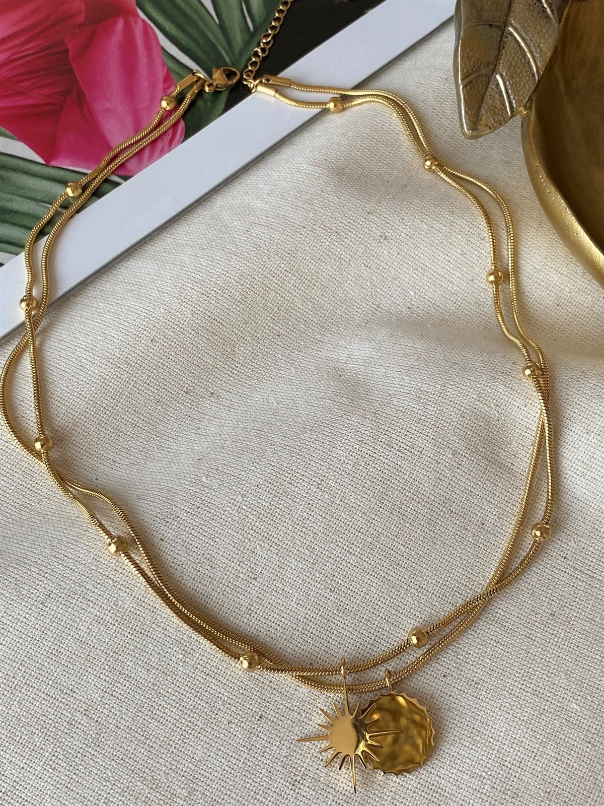 Steel Sunny Necklace