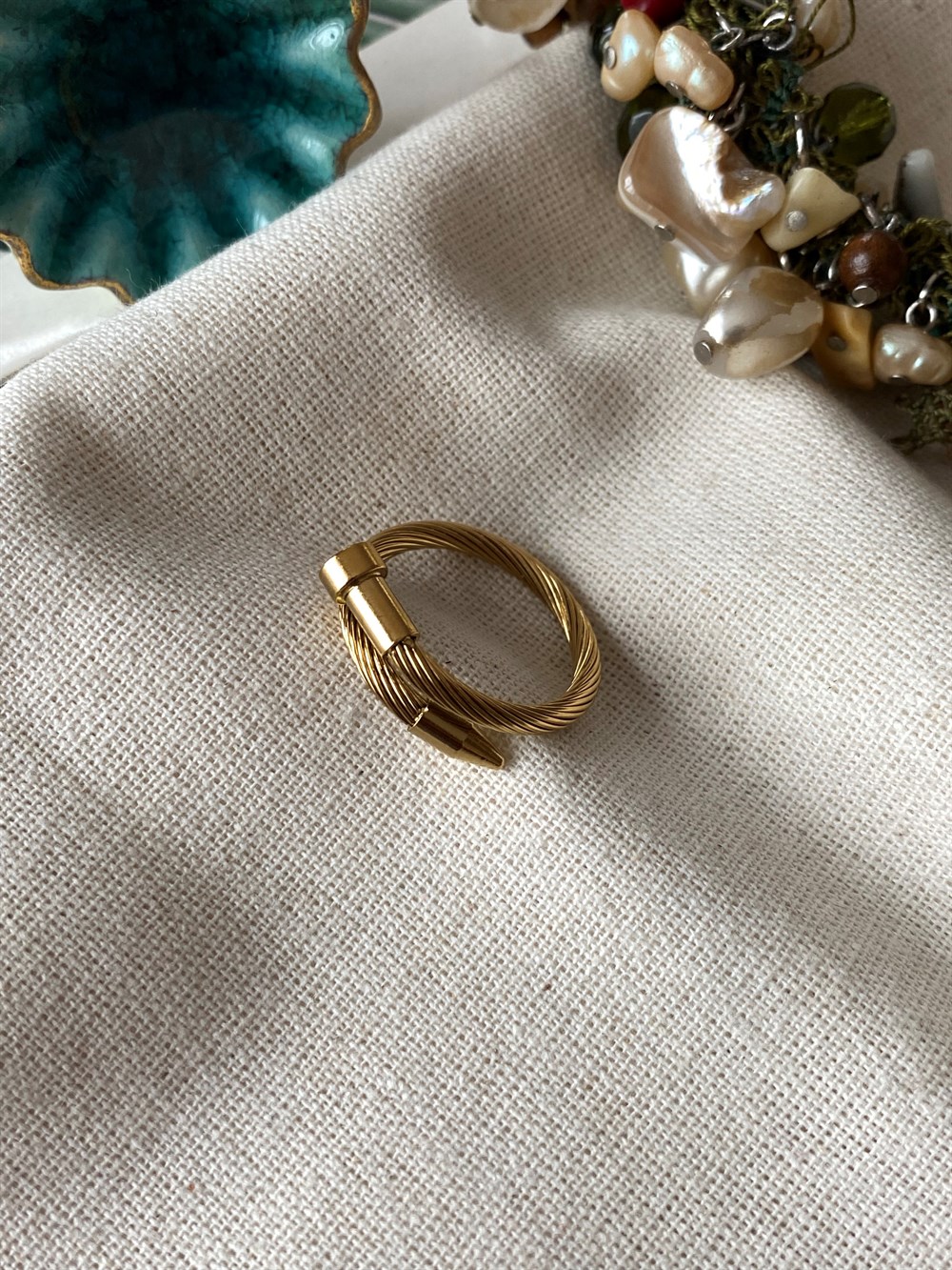 Çelik Halat Çivi Yüzük