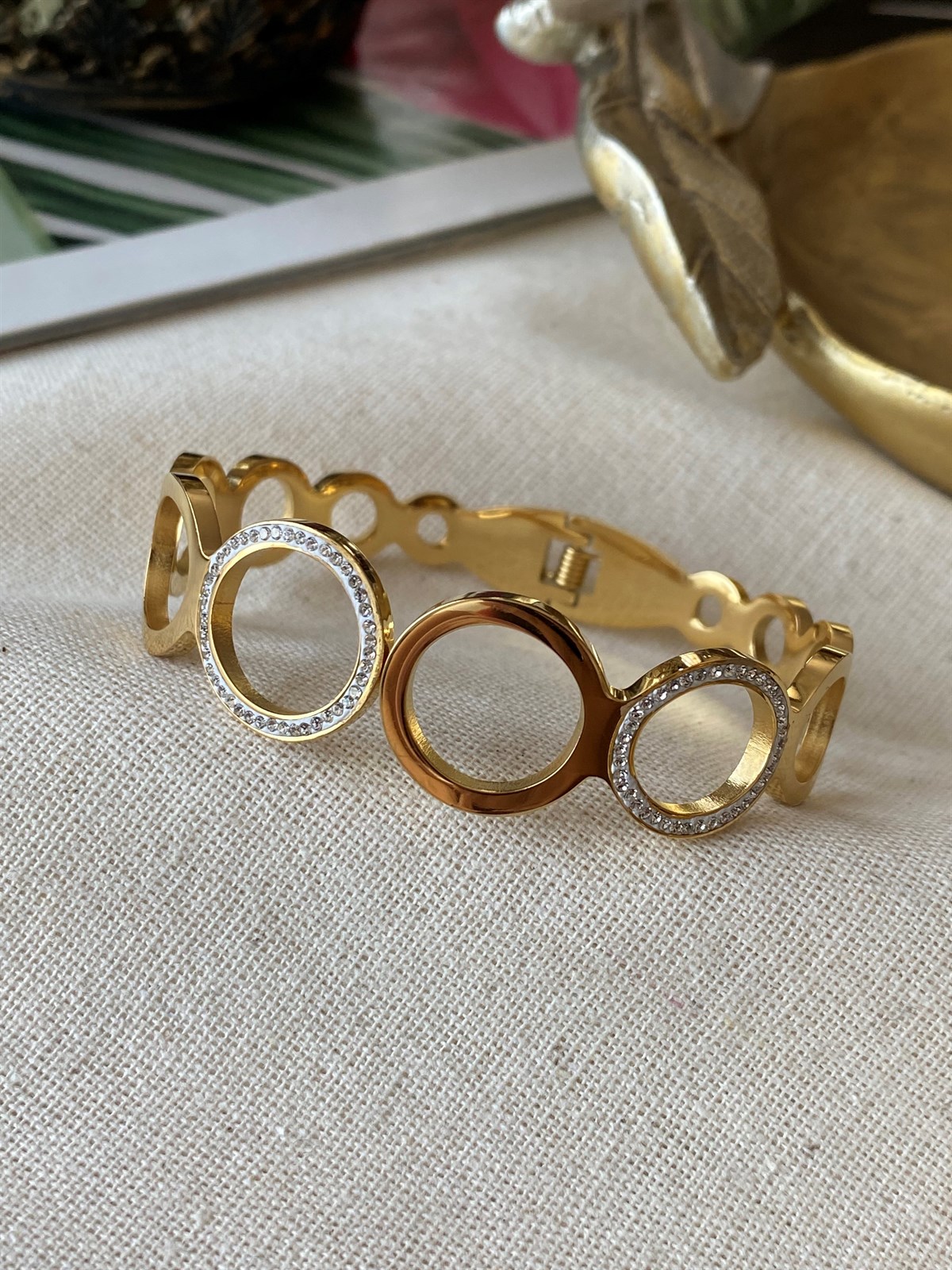 Çelik Halkalar Kelepçe